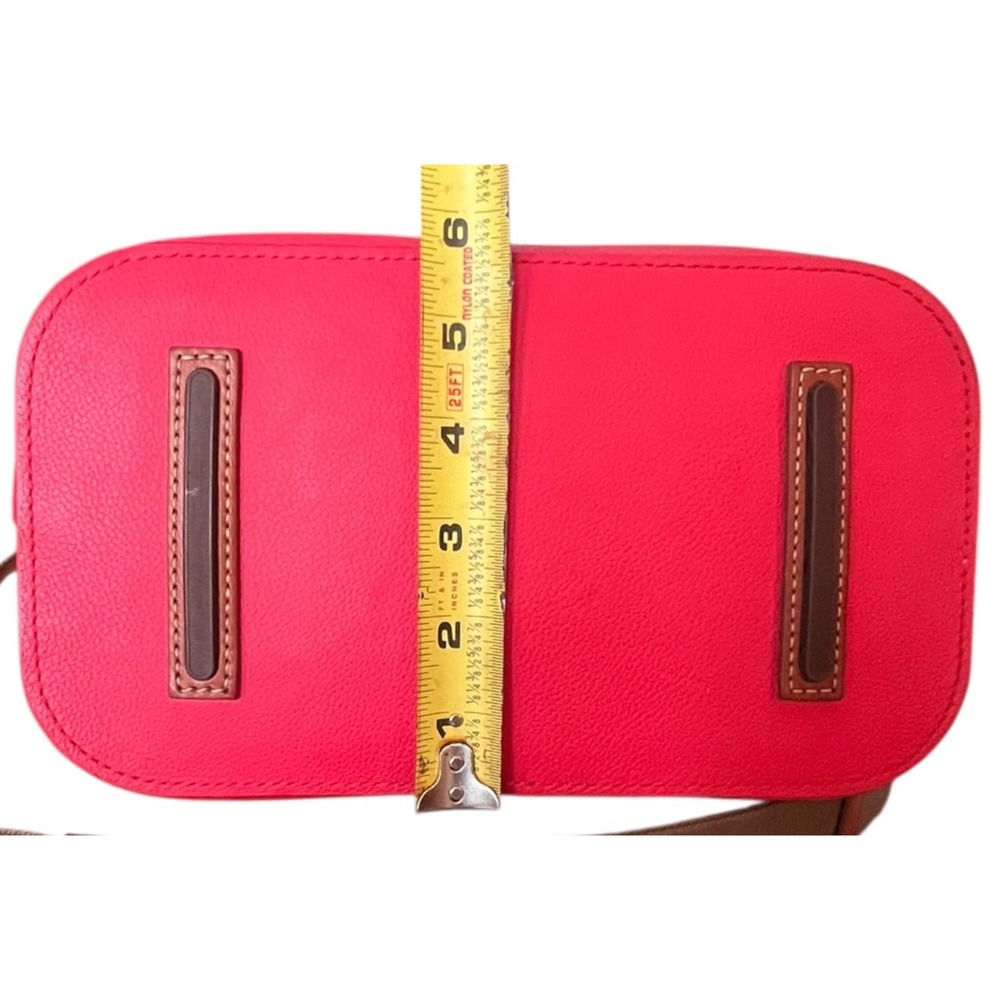 Dooney & Bourke Pebble Grain Small Kiley Crossbody Red Leather Bag‎ - Picture 12 of 16